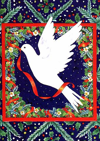 Donna sent to me Christmas card. 